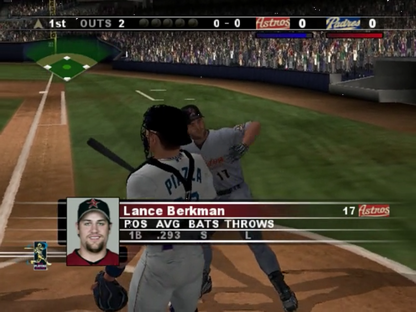 MLB SlugFest 2006 PlayStation 2 PS2 for retro video game enthusiasts featuring arcade style baseball gameplay over the top sports action exaggerated power hits fast paced multiplayer competition authentic MLB teams and players and collectible gaming appeal gameplay