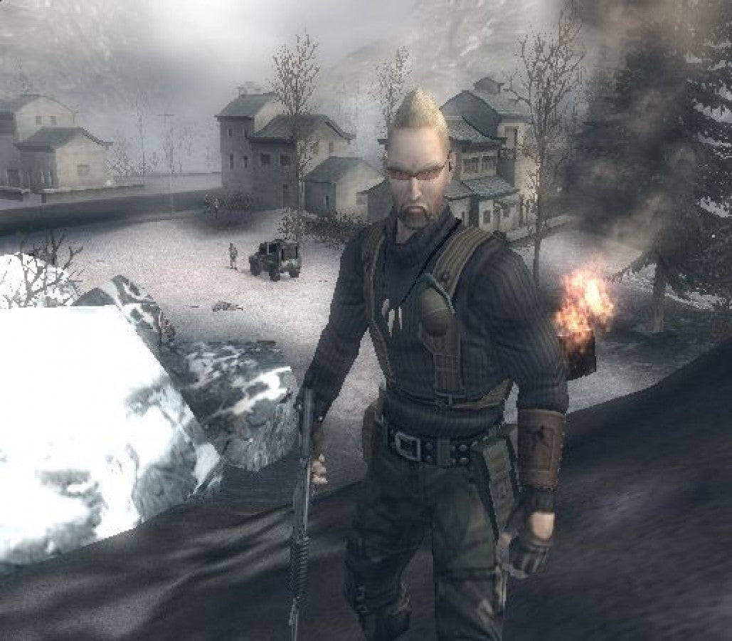 Mercenaries Playground of Destruction PS2 PlayStation 2 open world action shooter game retro video game gameplay Greatest Hits edition