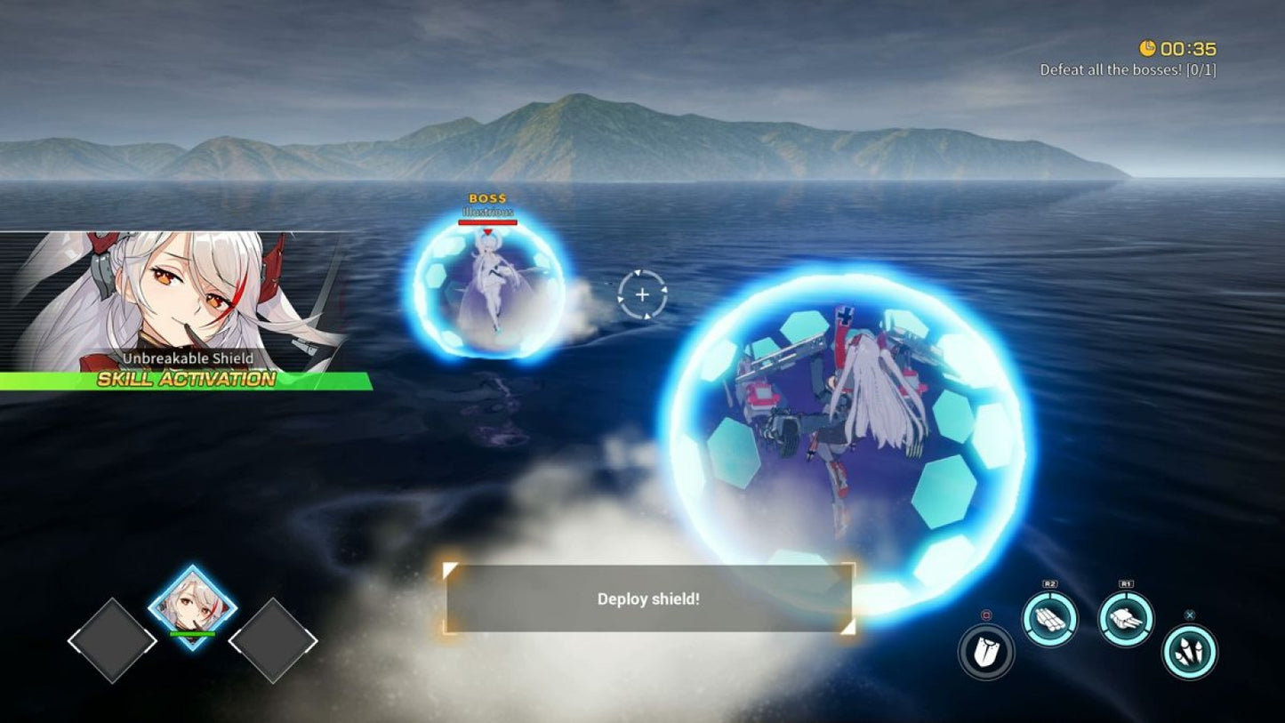 Azur Lane: Crosswave [Collector's Edition] PlayStation 4 (PS4) video game gameplay 3D naval action RPG