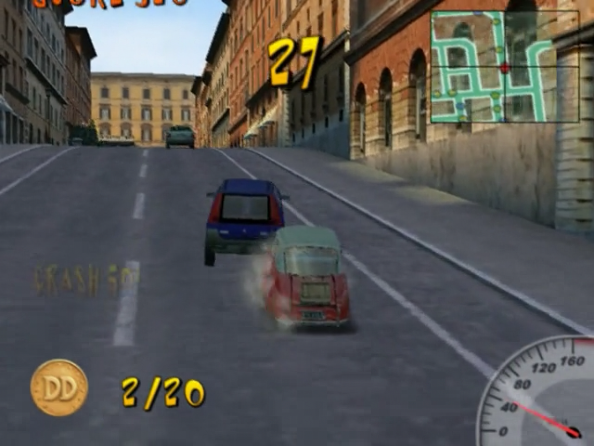 Top Gear: Dare Devil – PlayStation 2 (PS2) video game gameplay, arcade stunt racing.