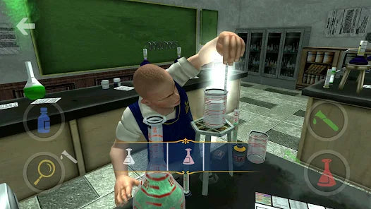 Retro Bully Greatest Hits PS2 inspired design featuring classic Rockstar Games schoolyard open world adventure aesthetic vintage PlayStation 2 era rebellious teen gameplay comic style visuals academy chaos mischievous missions nostalgic action game presentation gameplay  