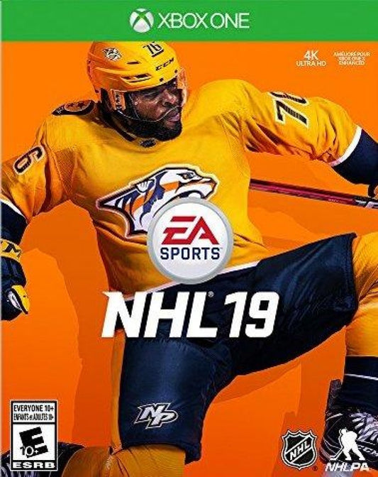 NHL 19 cover art for Xbox One (XONE) video game