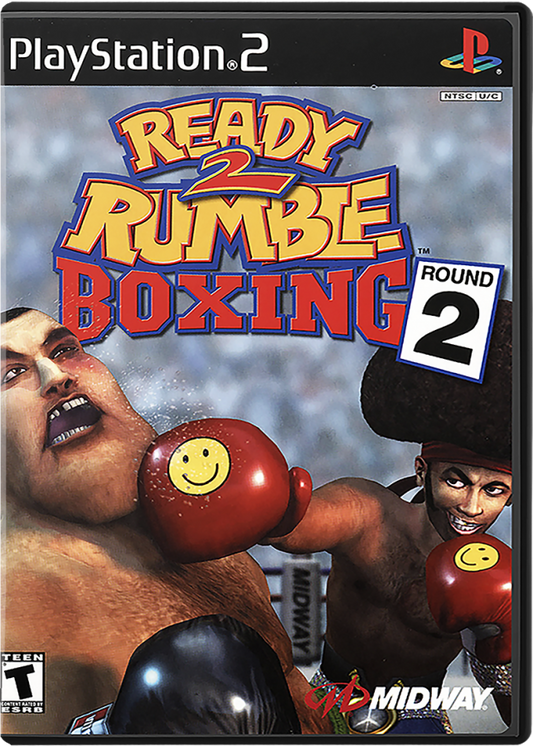 Ready 2 Rumble Boxing Round 2 cover art for PlayStation 2 (PS2) video game
