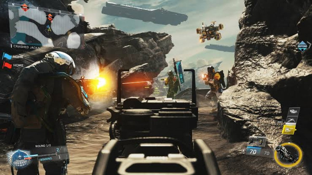 Call of Duty Infinite Warfare Legacy Edition Xbox One for retro video game enthusiasts featuring first person shooter gameplay futuristic military combat cinematic campaign missions fast paced multiplayer action cooperative zombie mode includes Call of Duty Modern Warfare Remastered and collectible gaming appeal gameplay 