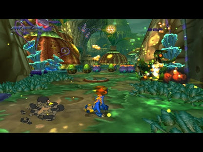 Scaler PlayStation 2 PS2 for action platforming video game fans featuring colorful 3D platforming gameplay shape shifting lizard hero fast paced combat puzzle solving vibrant fantasy worlds collectible upgrades challenging levels family friendly adventure collectible gaming appeal gameplay