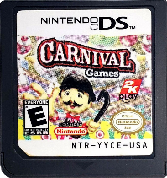 Carnival Games cartridge for Nintendo DS (DS) party mini-game collection video game