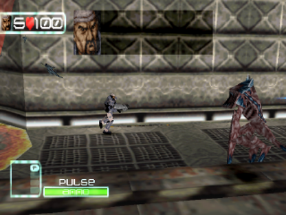 Assault: Retribution PlayStation 1 PS1 for third person shooter retro video game fans featuring futuristic sci fi combat alien enemies powerful weapons intense action cinematic gameplay explosive firefights challenging missions collectible gaming appeal gameplay