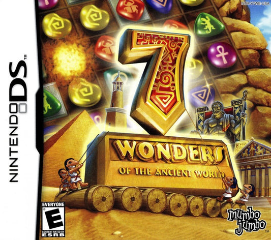 7 Wonders of the Ancient World cover art for the Nintendo DS (DS) video game
