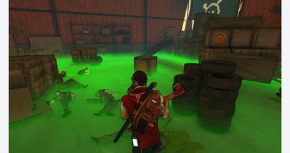 Escape Dead Island gameplay for Xbox 360 (X360) survival horror action-adventure video game