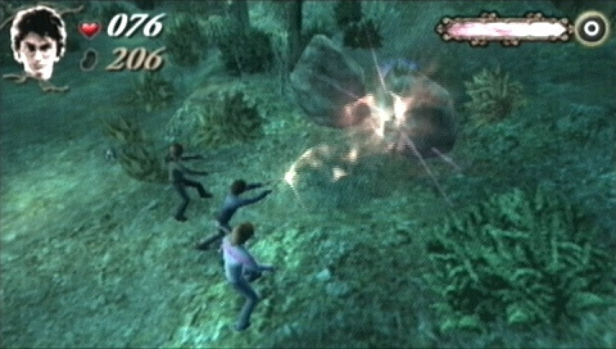 Harry Potter and the Goblet of Fire gameplay for PlayStation Portable (PSP) action-adventure video game