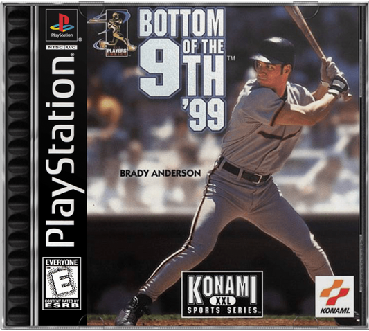 MLBPA: Bottom of the 9th '99 cover art for PlayStation 1 (PS1) video game