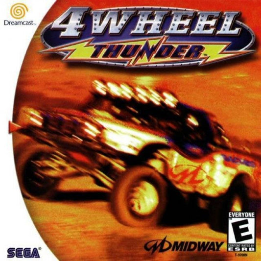 4 Wheel Thunder cover art for Sega Dreamcast (DC) video game