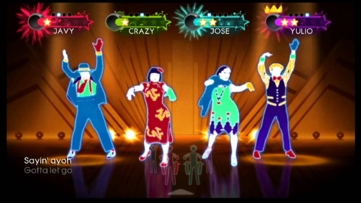 Just Dance 3 gameplay for Nintendo Wii video game. 