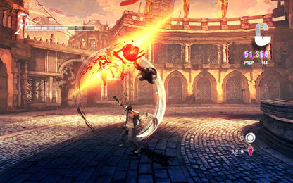 DMC: Devil May Cry gameplay for PlayStation 3 (PS3) video game