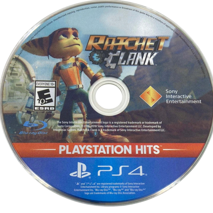 Ratchet & Clank [PlayStation Hits] – PlayStation 4 (PS4) video game disc, action platformer