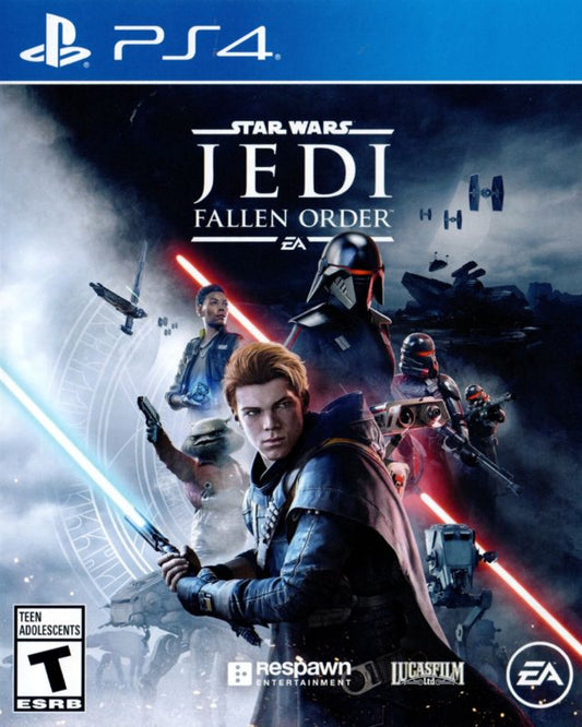 Star Wars: Jedi Fallen Order – PlayStation 4 (PS4) video game cover image, action-adventure