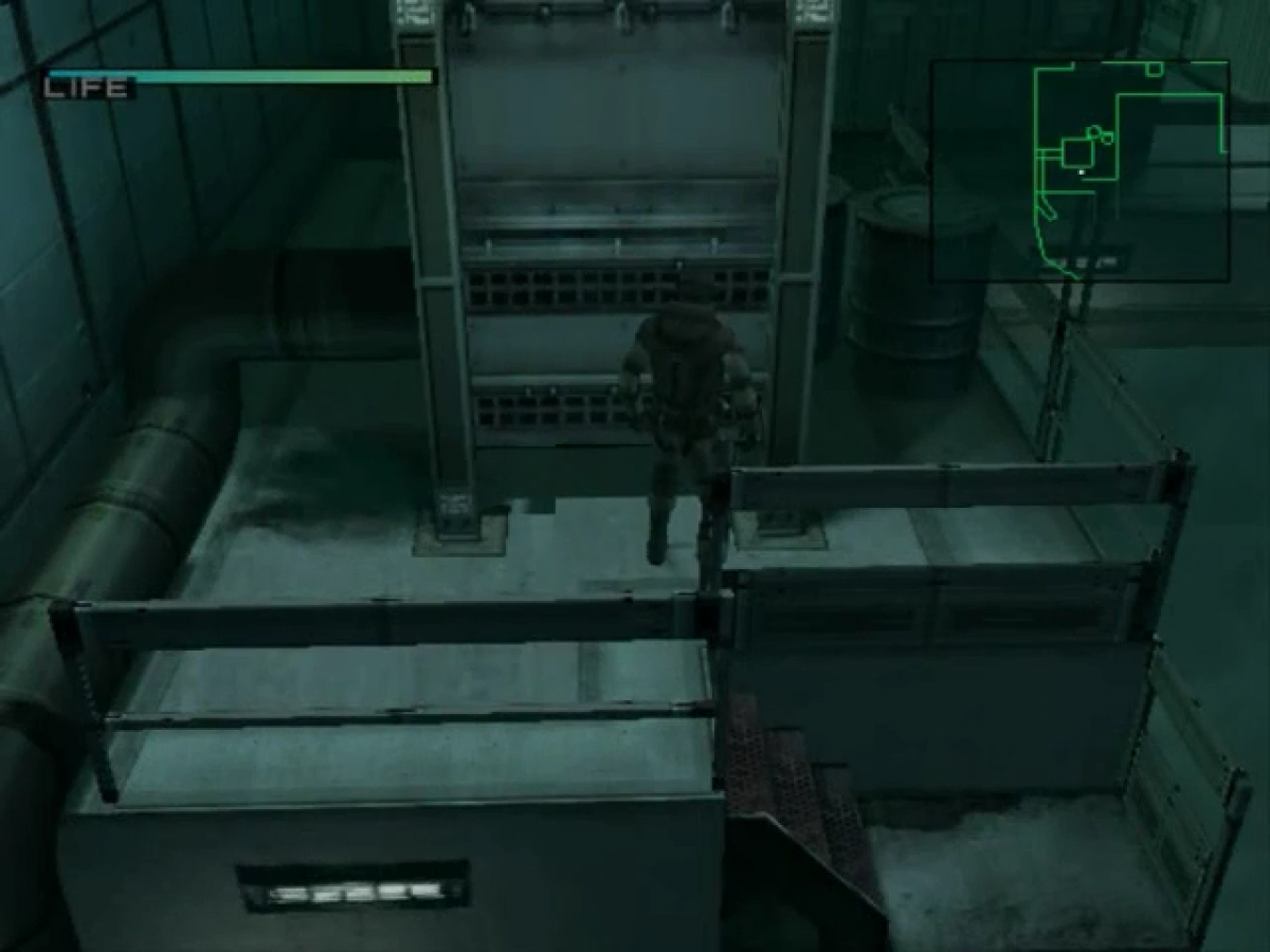 Metal Gear Solid: The Twin Snakes – GameCube (GC) Gameplay Art for this GameCube Video Game  