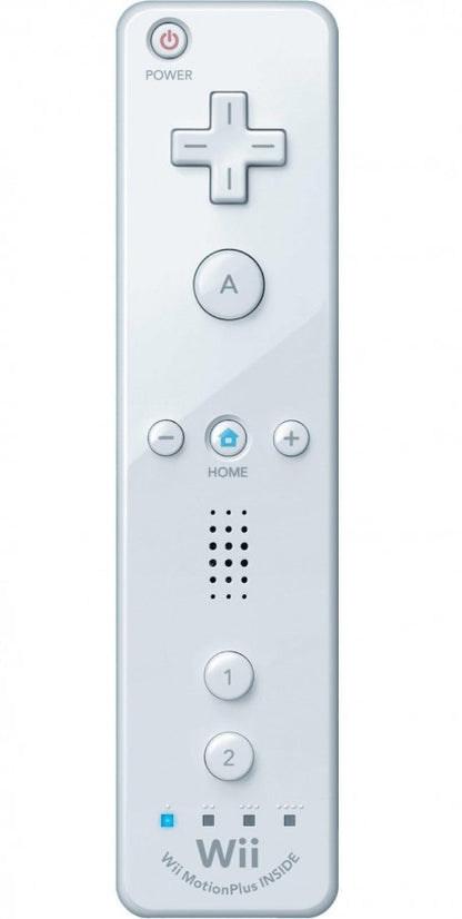 OEM Wii Remote MotionPlus [White] Original Motion Plus Remote with built in Motion Plus technology for enhanced gaming experience