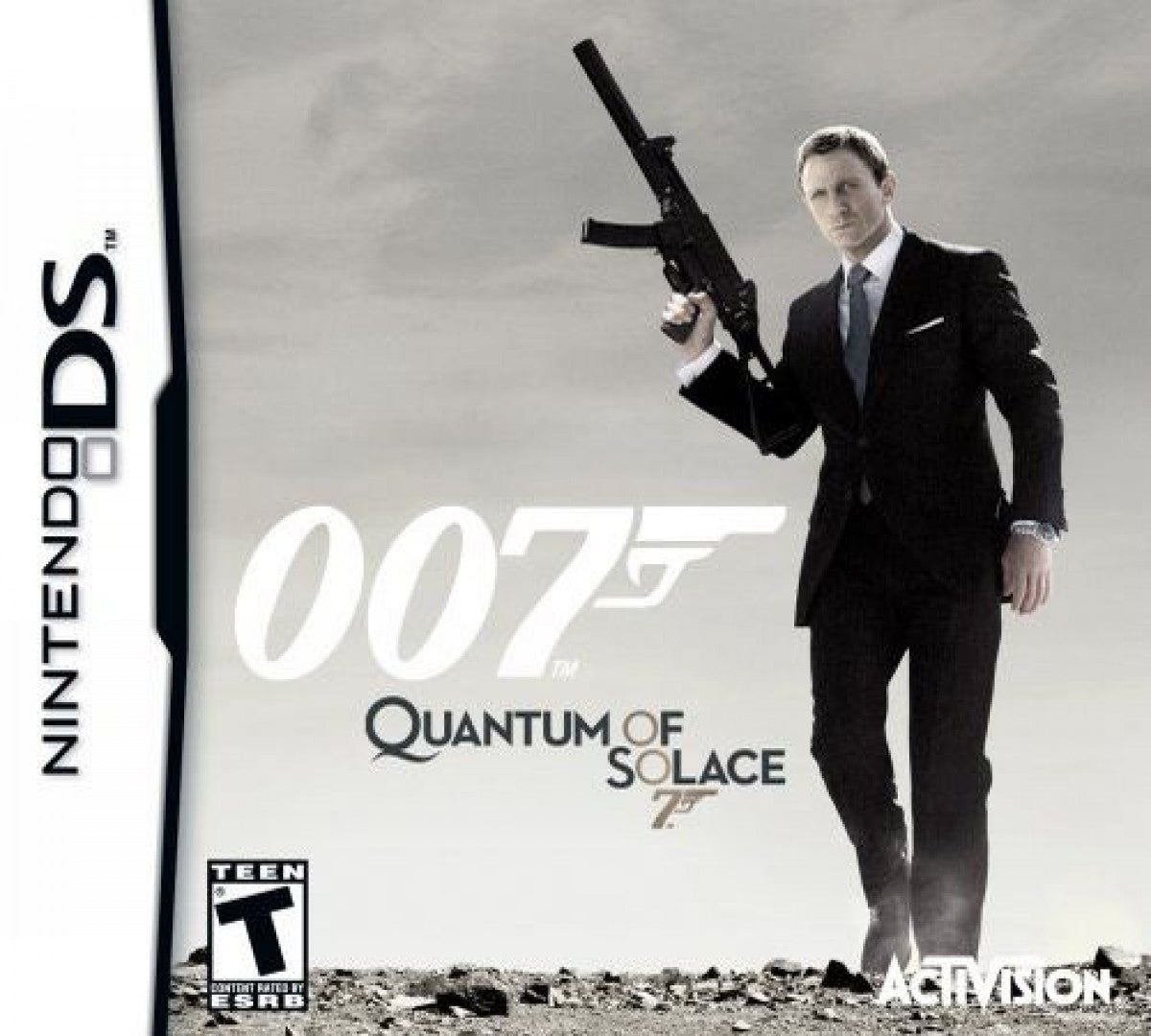 007 Quantum of Solace cover art for Nintendo DS (DS) video game