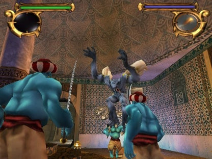 Shifters PS2 Sony PlayStation 2 action adventure fantasy game creature transformation gameplay shapeshifting combat puzzle solving exploration mystical world third person action retro gaming PlayStation 2 software video game title gameplay 