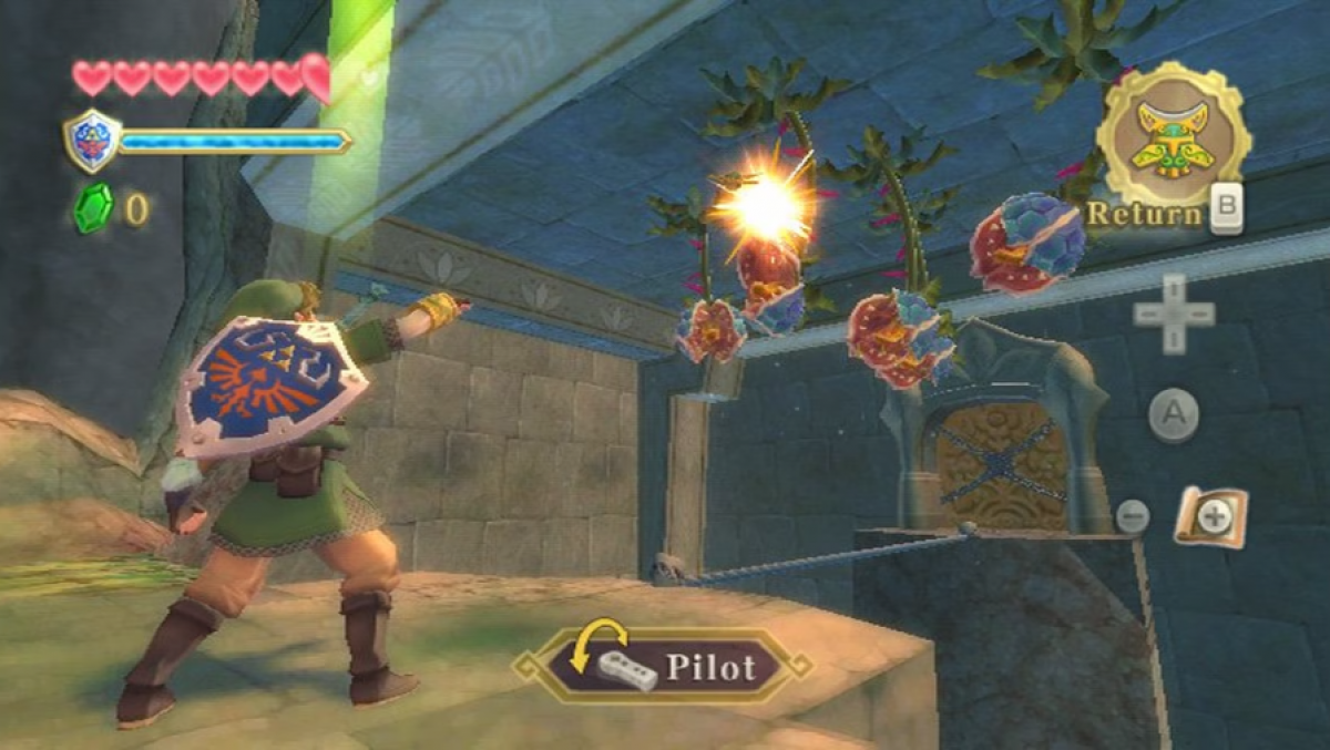 The Legend of Zelda: Skyward Sword gameplay for Nintendo Wii (Wii) video game