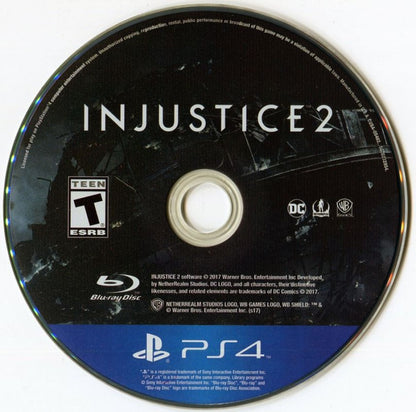 Injustice 2 – PlayStation 4 (PS4) video game disc, superhero fighting game for PS4