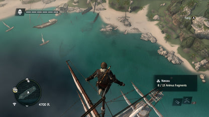 Assassin's Creed IV: Black Flag gameplay art for Nintendo Wii U (WiiU) video game