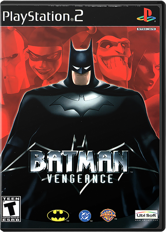 Batman: Vengeance cover art for PlayStation 2 (PS2) video game