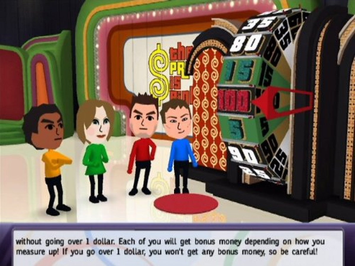 The Price Is Right: Decades gameplay for Nintendo Wii (Wii) featuring classic pricing games from different eras, motion‑controlled bidding, and nostalgic TV show challenges