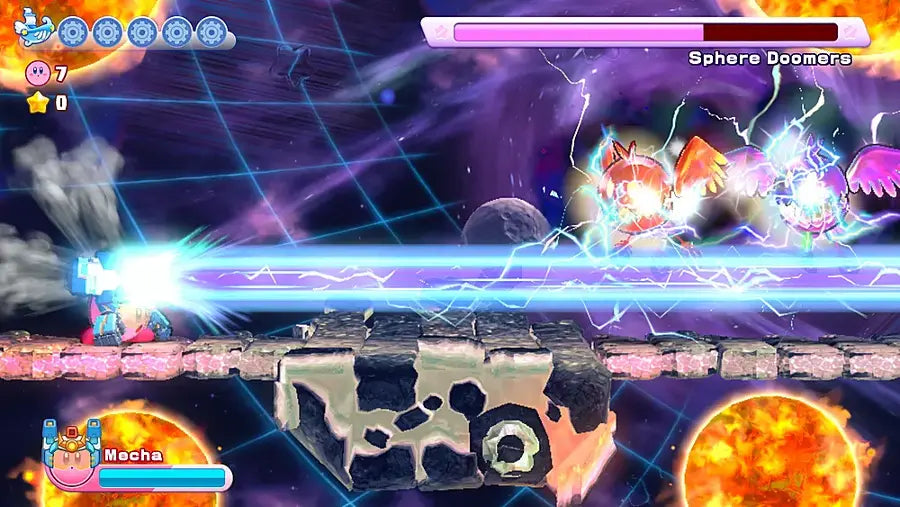 Kirbys Return to Dream Land Deluxe gameplay image for Nintendo Switch NS video game