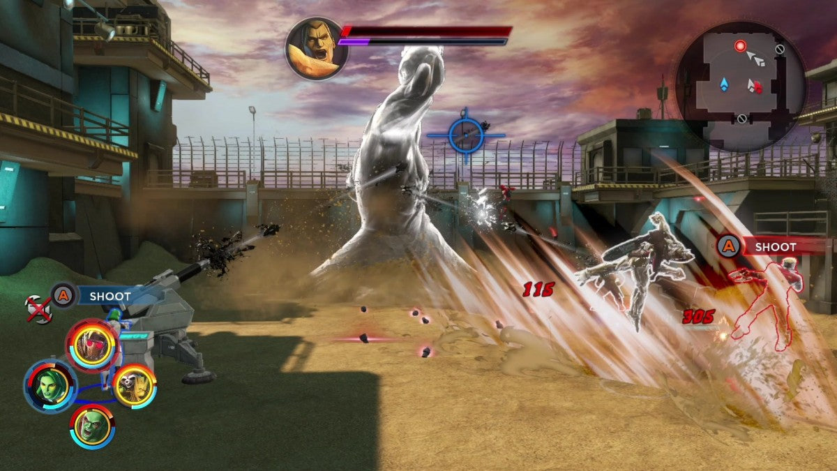 Marvel Ultimate Alliance 3 The Black Order gameplay image for Nintendo Switch action RPG video game