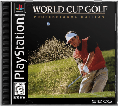 World Cup Golf [Professional Edition] cover art for PlayStation 1 (PS1) golf sports video game