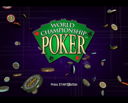 World Championship Poker Greatest Hits – PlayStation 2: Compete in professional poker tournaments with realistic card play and casino-style presentation main menu