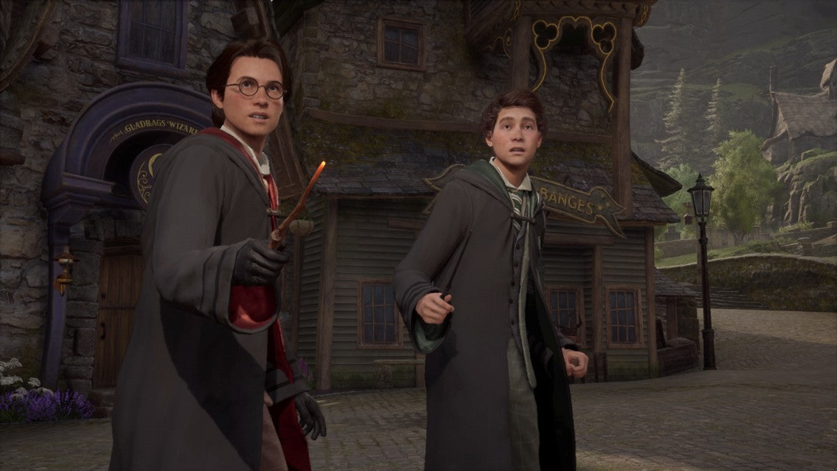 Hogwarts Legacy Nintendo Switch game featuring open-world magic adventures, spellcasting, and immersive exploration of the Wizarding World gameplay