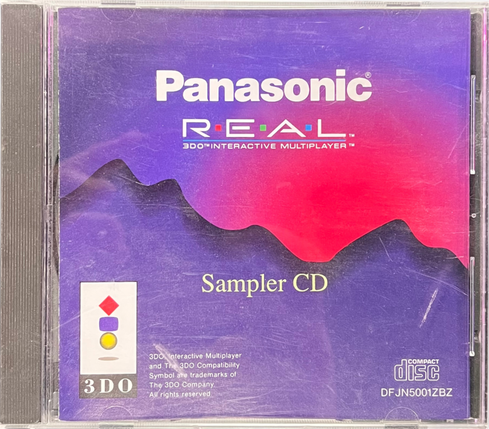 Goldstar 3DO console Panasonic 3DO compatible system CD based gaming console retro hardware multiplayer ports FMV games vintage gaming system home console 3DO Interactive Multiplayer Goldstar system sampler disc