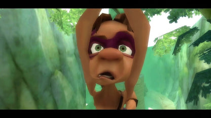 Tak and the Guardians of Gross game for the Nintendo Wii featuring action adventure gameplay with motion controls puzzle solving platforming elements and humorous story driven missions as Tak battles gross themed enemies and saves the jungle gameplay