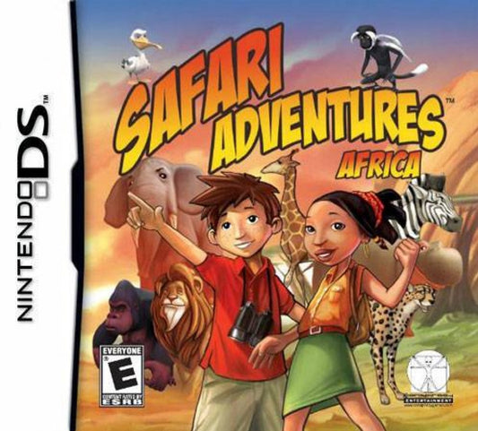 Safari Adventures: Africa cover art for Nintendo DS (DS) video game