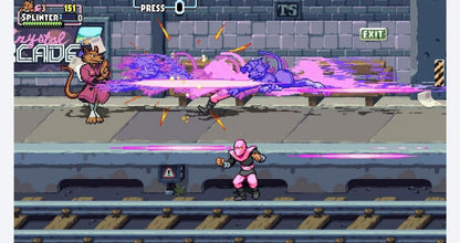 Teenage Mutant Ninja Turtles: Shredder's Revenge gameplay for PlayStation 5 (PS5) side-scrolling beat 'em up action video game