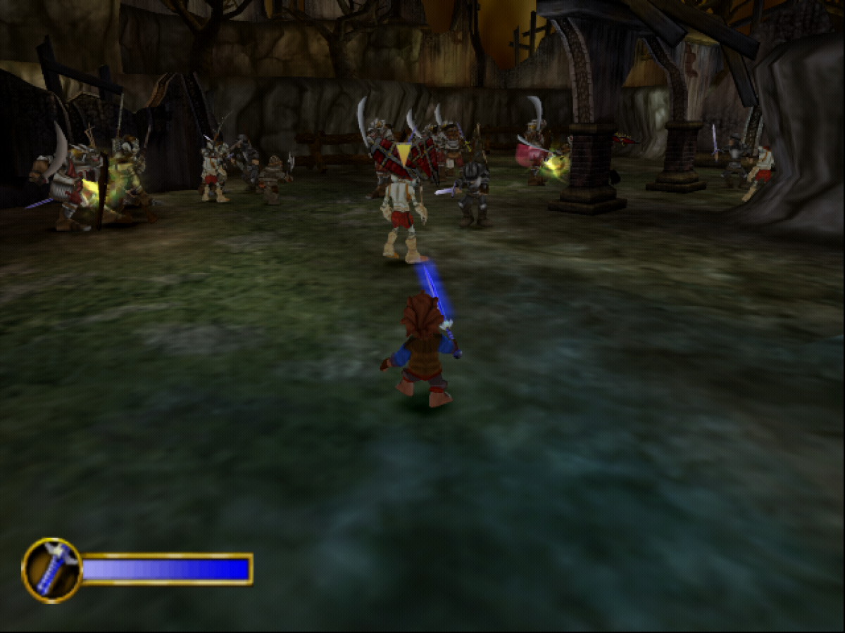 The Hobbit: The Prelude to the Lord of the Rings – PlayStation 2 (PS2) video game gameplay, action-adventure fantasy.