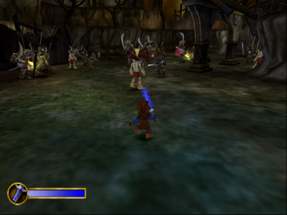 The Hobbit: The Prelude to the Lord of the Rings – PlayStation 2 (PS2) video game gameplay, action-adventure fantasy.