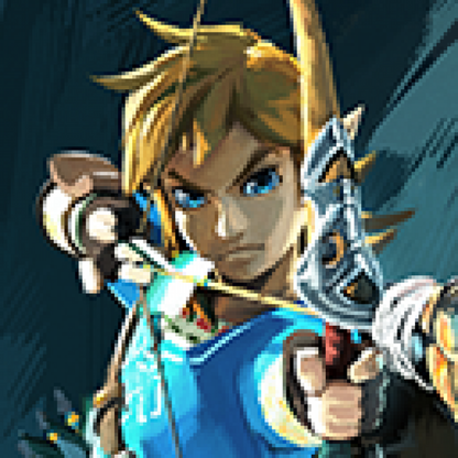 The Legend of Zelda: Breath of the Wild console icon art for Nintendo Wii U (WiiU) video game
