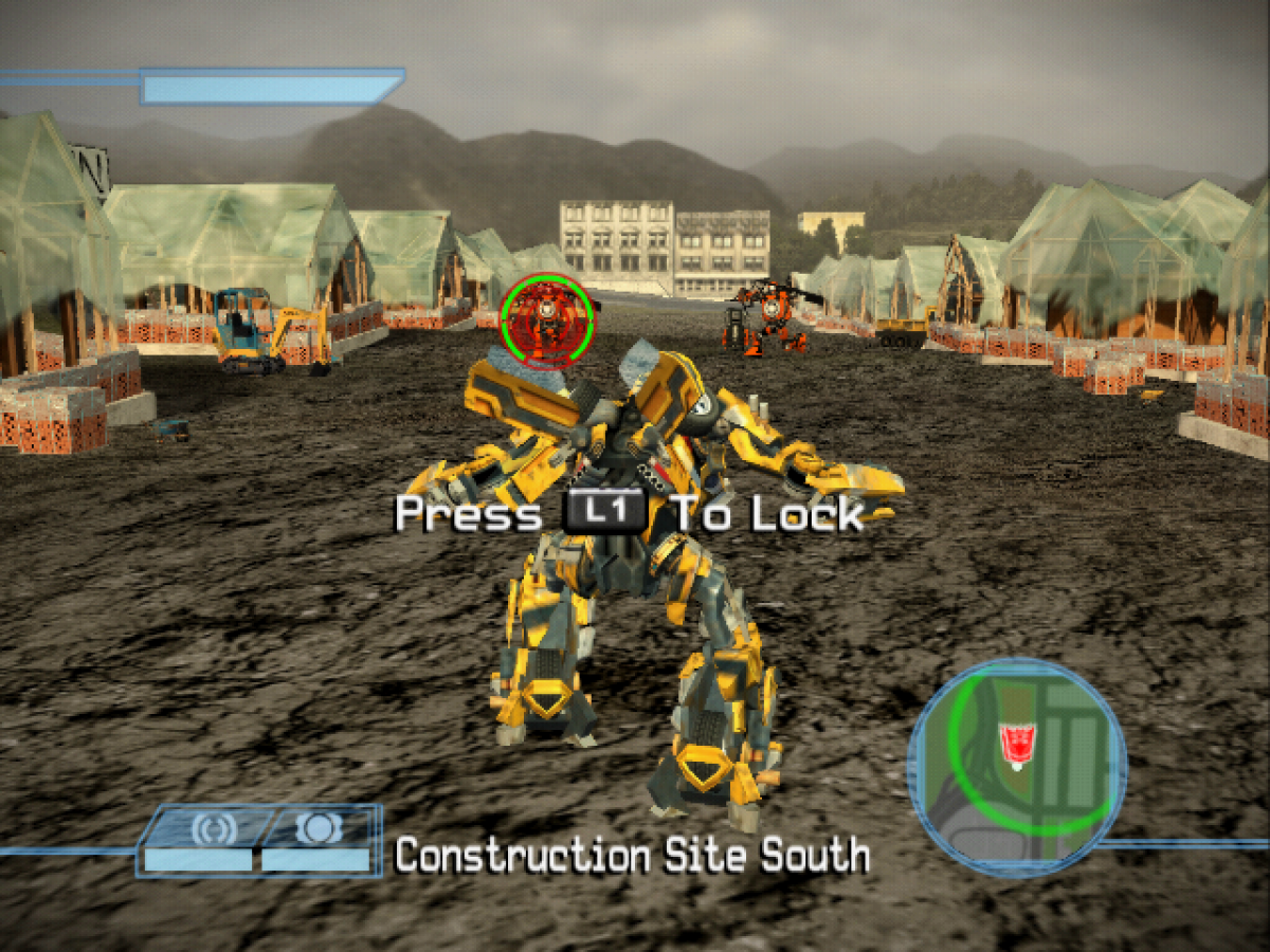 Transformers: The Game gameplay for Playstation 2 (PS2) video game