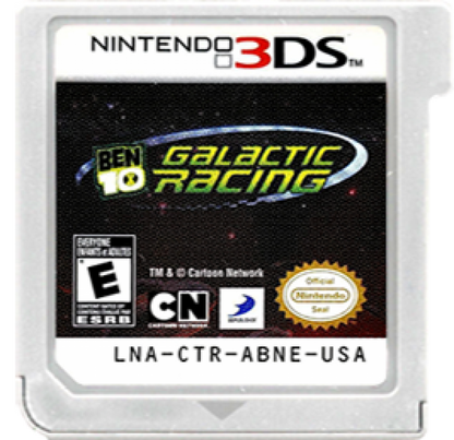 Ben 10: Galactic Racing cartridge for Nintendo 3DS (3DS) racing video game