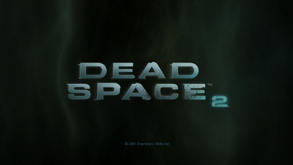 Dead Space 2 title screen for PlayStation 3 (PS3) video game