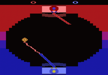 Star Wars Jedi Arena retro Atari 2600 video game featuring Star Wars space combat, lightsaber duels, multiplayer arcade battles and classic Atari gameplay 