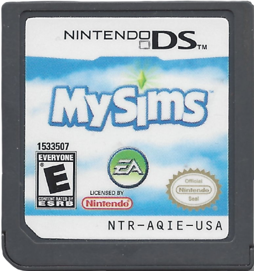 MySims carridge for Nintendo DS (DS) life simulation video game