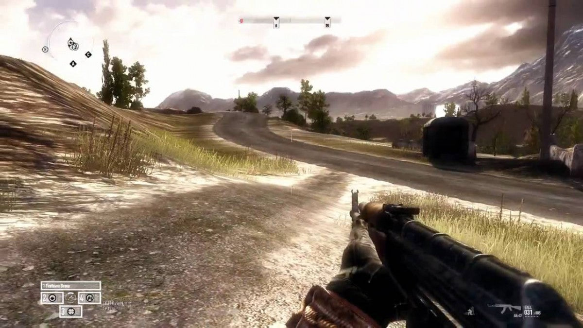 Operation Flashpoint Red River tactical military shooter video game featuring realistic modern combat squad based gameplay authentic battlefield scenarios and immersive first person war experience gameplay