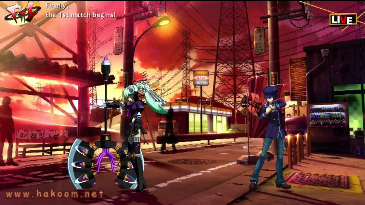 Persona 4 Arena gameplay for PlayStation 3 (PS3) video game