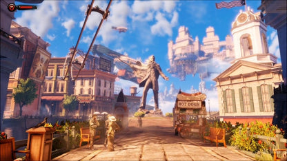 BioShock The Collection PS4 game featuring remastered first-person shooter gameplay, immersive storytelling, and the complete BioShock trilogy adventure gameplay 