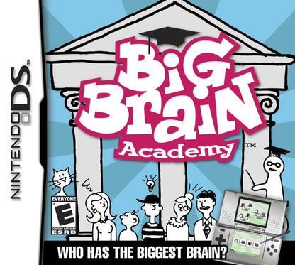 Big Brain Academy cover art for Nintendo DS (DS) educational puzzle video game